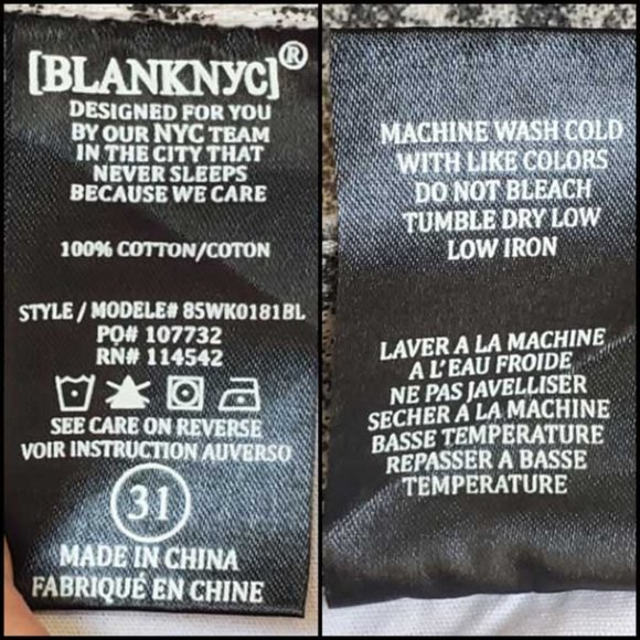 BLANK NYC DENIM "SNAKESKIN" MINI SKIRT-NWT - Picture 3 of 4